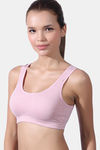 Lady Lyka Cotton Lycra Sports Bra (Pack of 2) - Multicolor — thumbnail 7